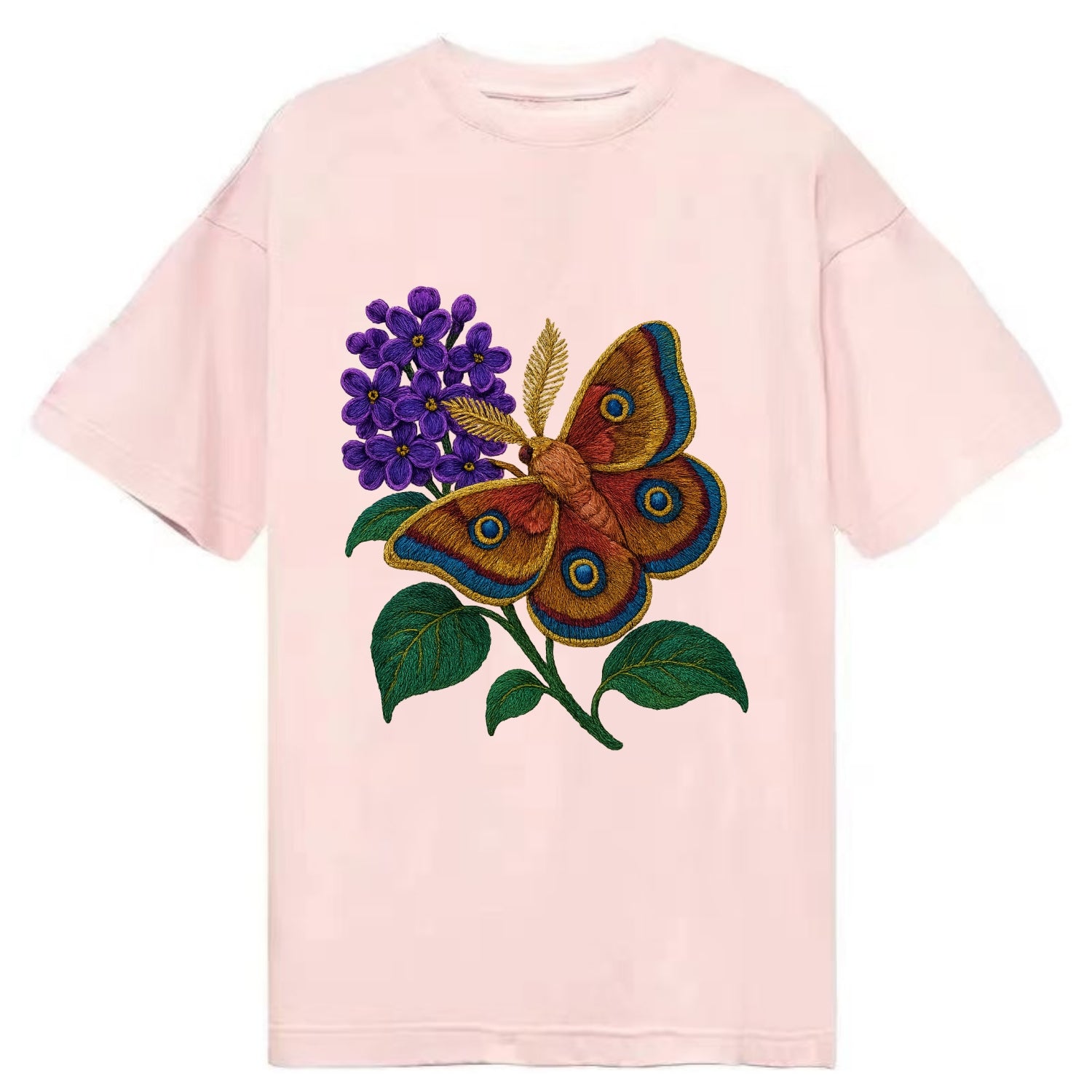 Polyphemus Moth - Classic T-shirt - Pink