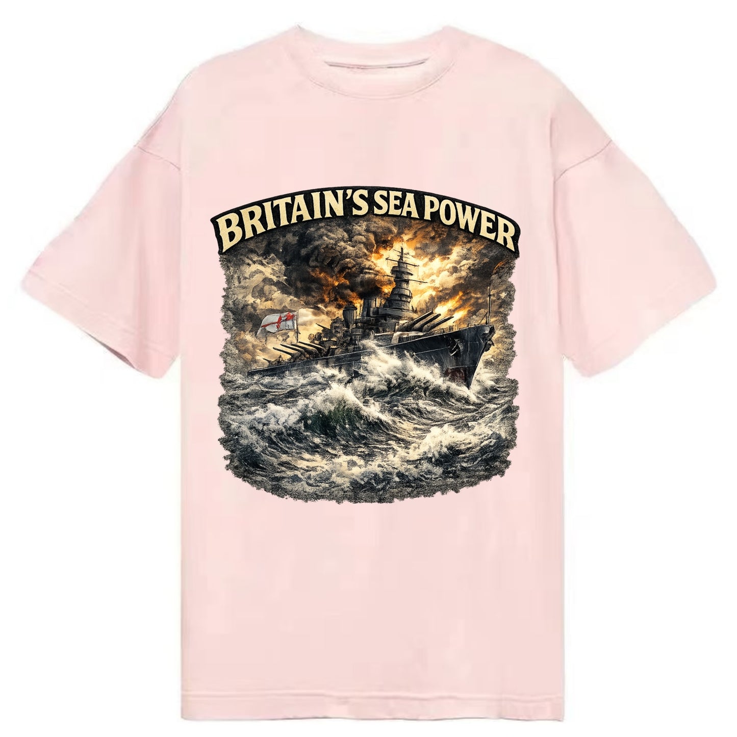 Britain's Sea Power - Classic T-shirt - Pink