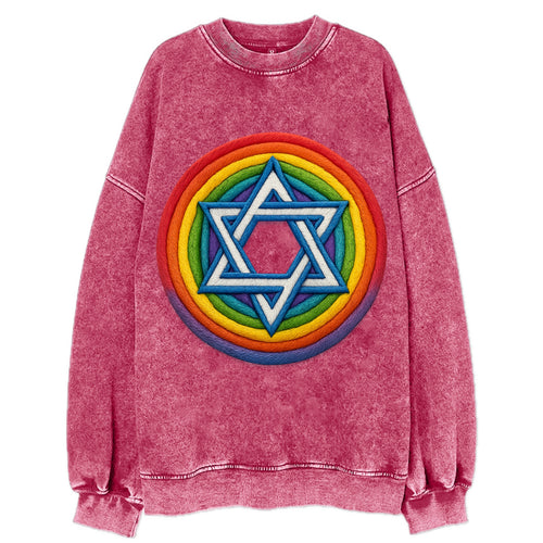 Star of David  - Vintage Sweatshirt