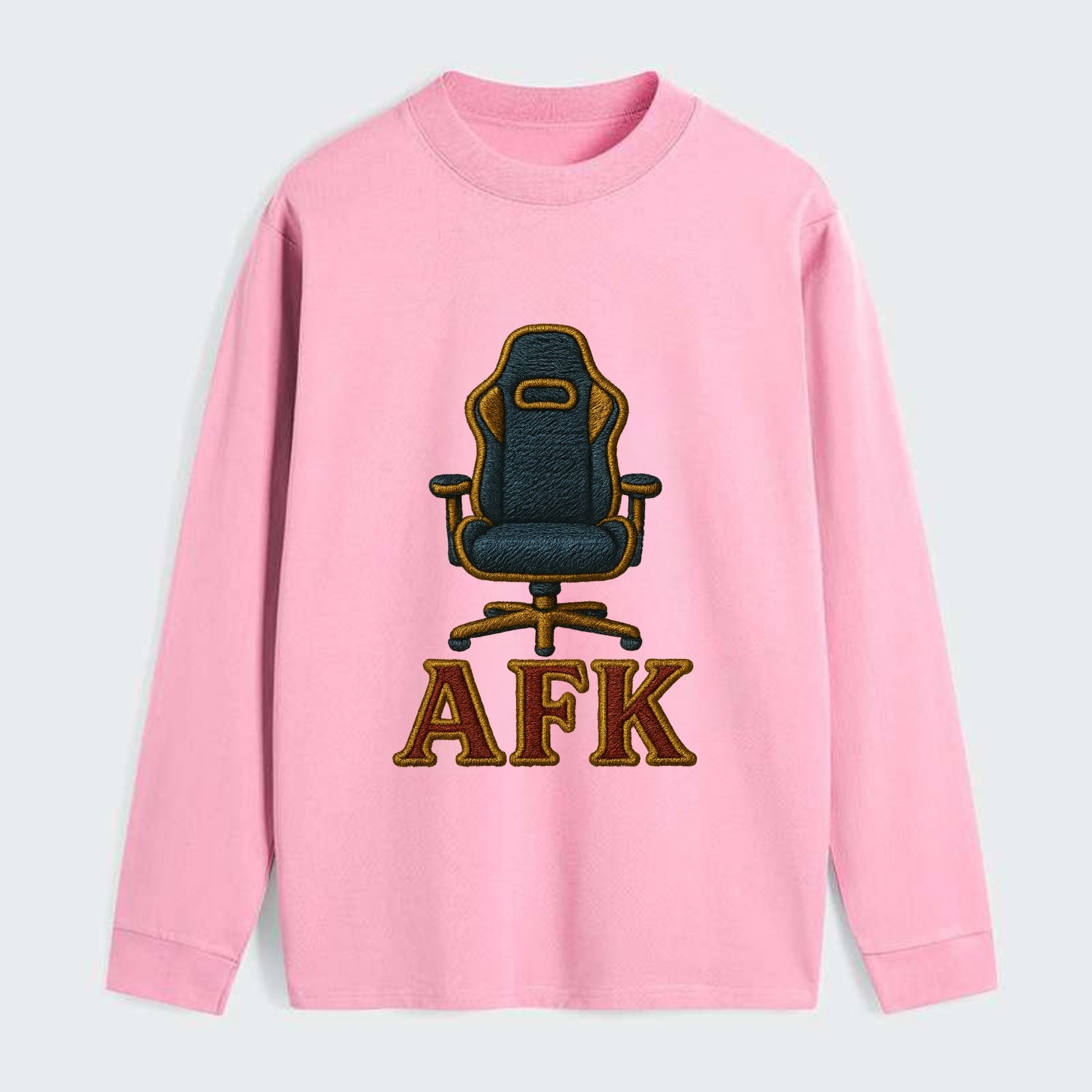 AFK   - Classic Long Sleeve Shirt - Pink