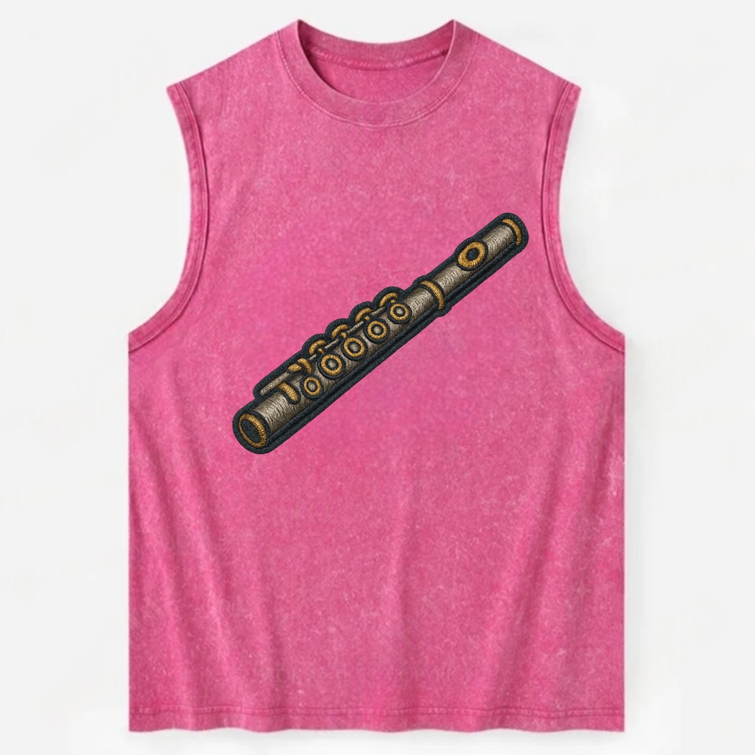 Flute  - Vintage Washed Tank - Pink