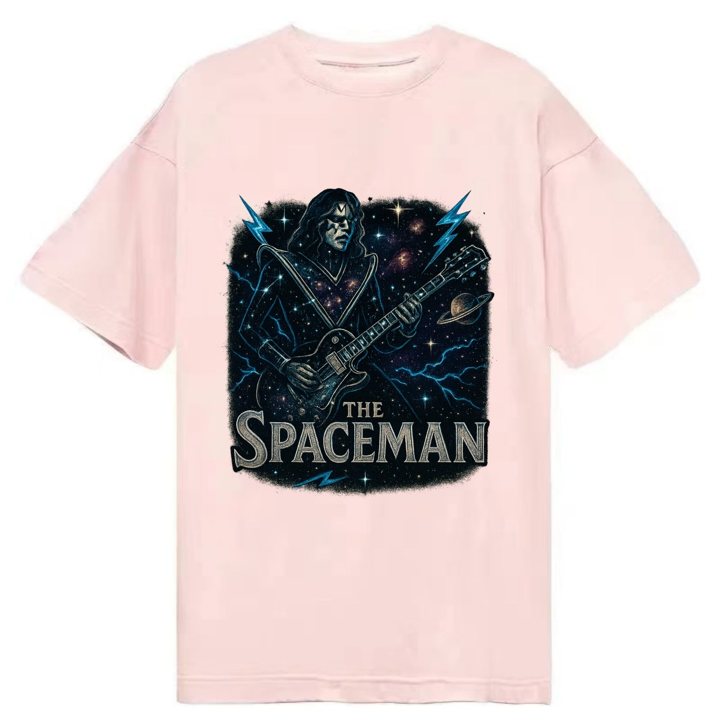 Spaceman Constellation - Classic T-shirt - Pink