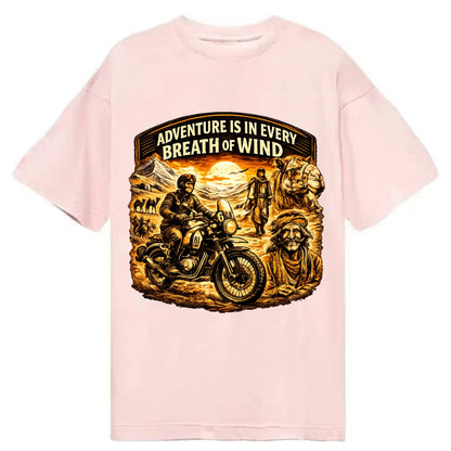 Adventure Vintage Rides - Classic T-shirt - Pink