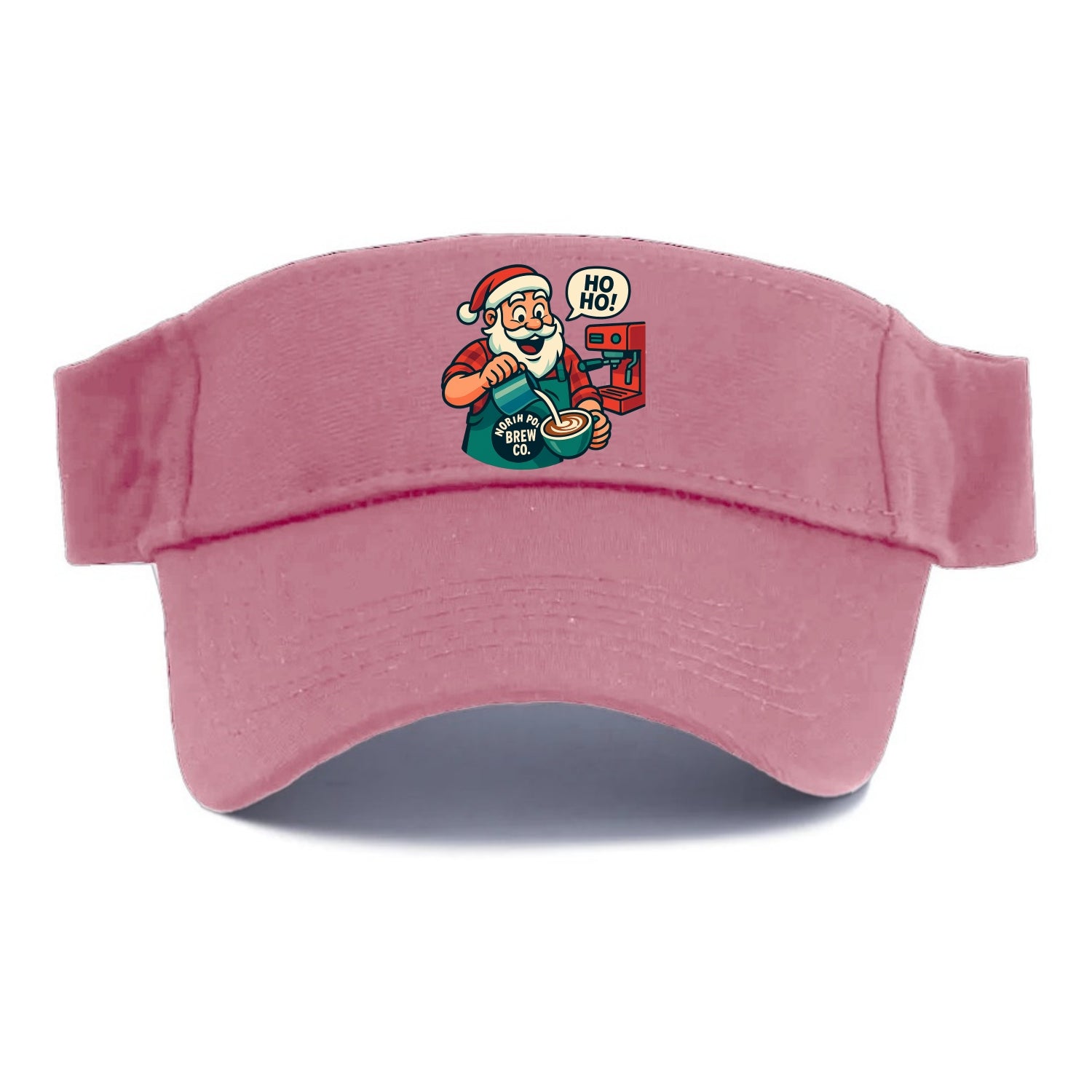 Santa Barista - Visor - Pink