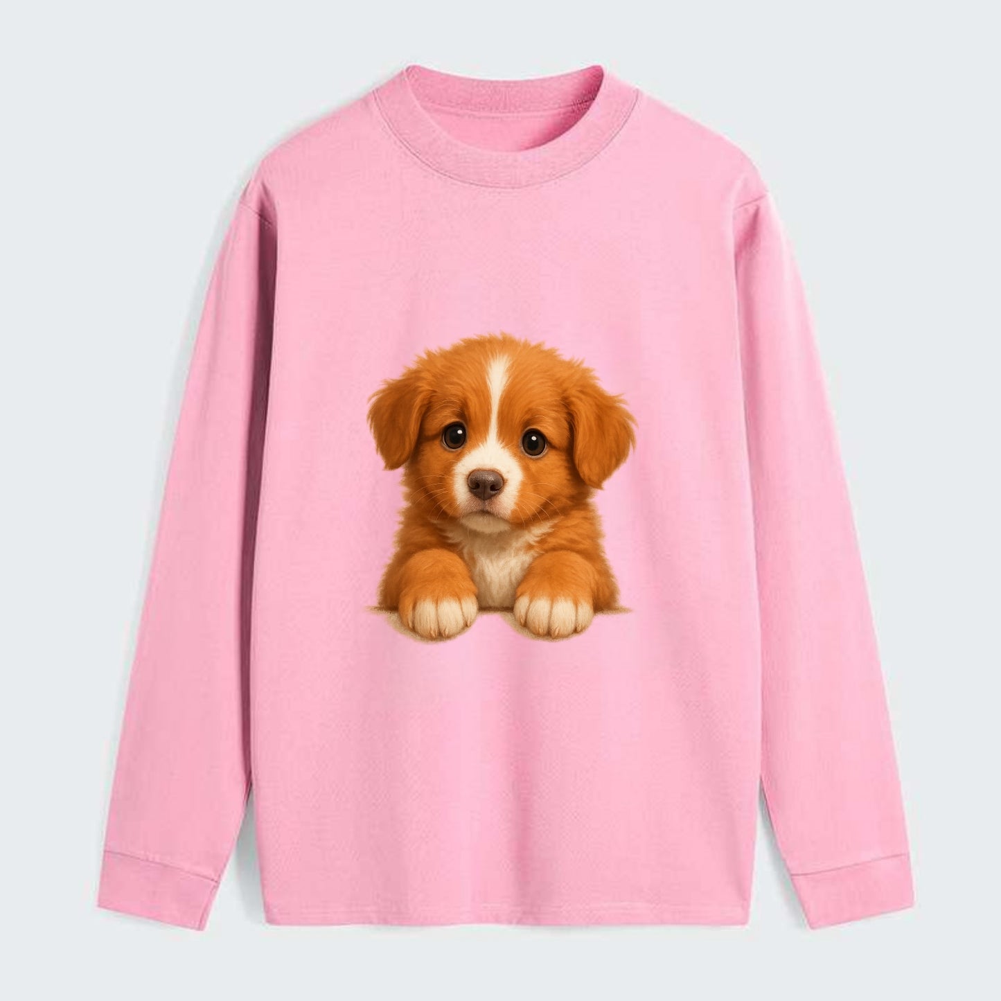 Nova Scotia Duck Tolling Retriever  - Cl - Classic Long Sleeve Shirt - Pink