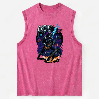 Ace Birthday Celebration - Vintage Washed Tank - Pink