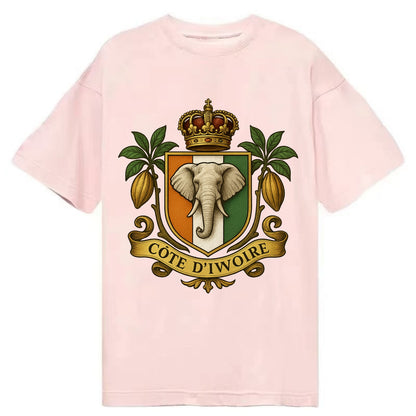 Ivory Coast Royal Logo  - Classic T-shirt - Pink