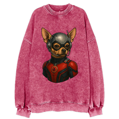 Chihuahua Ant-Man  - Vintage Sweatshirt