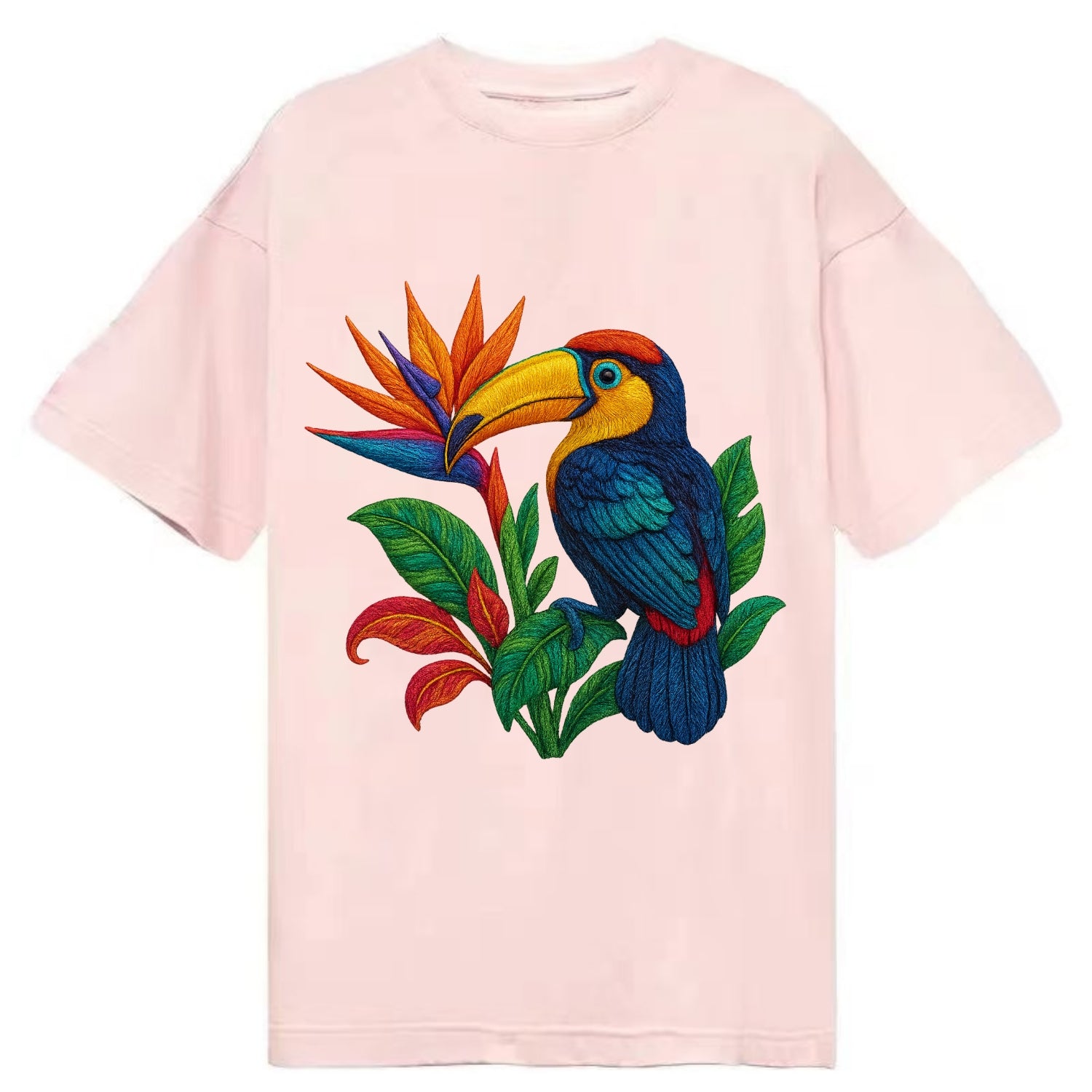 Toucan Paradise - Classic T-shirt - Pink