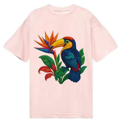 Toucan Paradise - Classic T-shirt - Pink