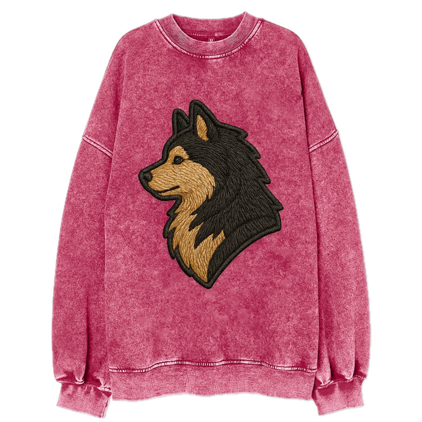 Finnish Lapphund - Modern Arctic breed l - Vintage Sweatshirt - Pink