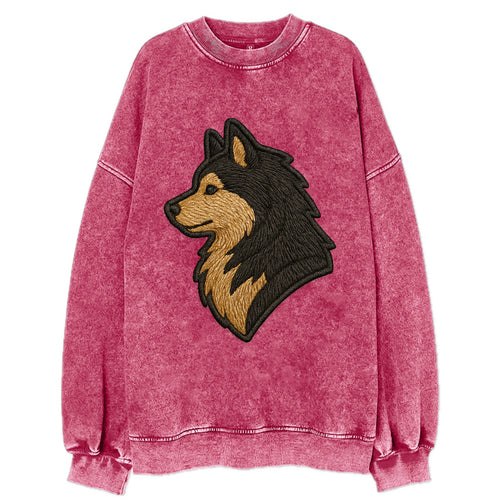 Finnish Lapphund - Modern Arctic breed l - Vintage Sweatshirt