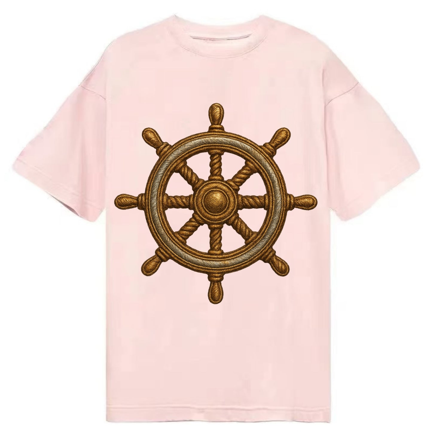 Ship's Wheel  - Classic T-shirt - Pink
