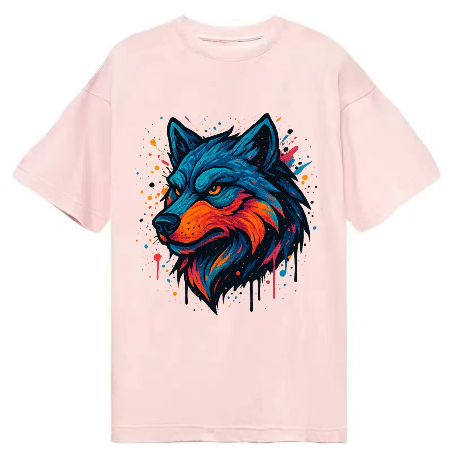 Velvet Wolf Royal  - Classic T-shirt - Pink
