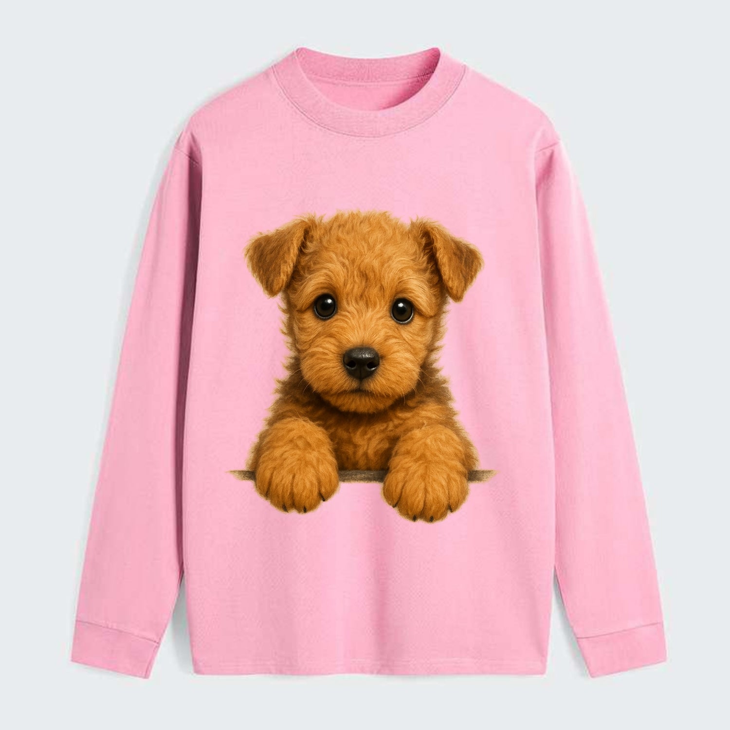 Lakeland Terrier  - Classic Long Sleeve Shirt - Pink