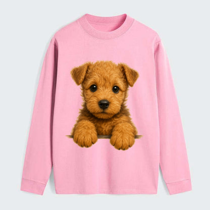 Lakeland Terrier  - Classic Long Sleeve Shirt - Pink