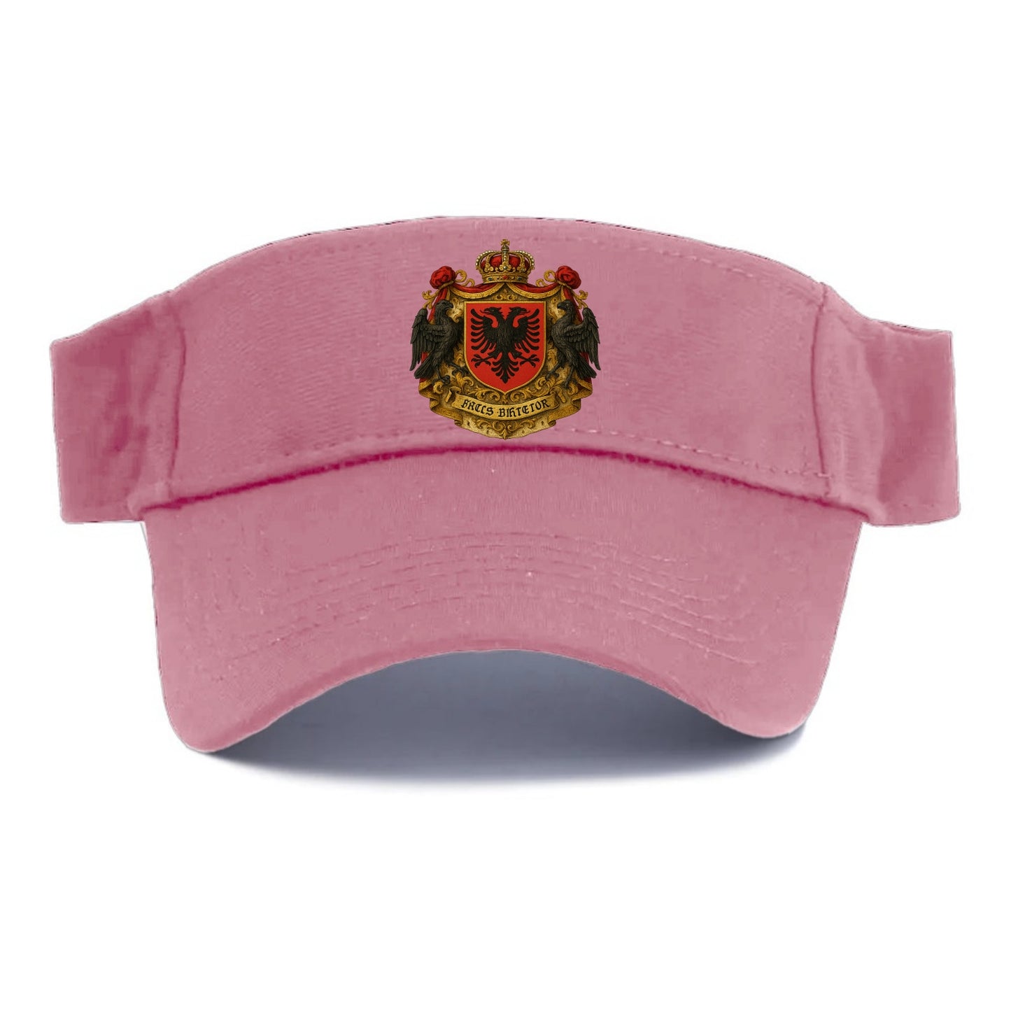 Albania Double Eagle Emblem  - Visor - Pink