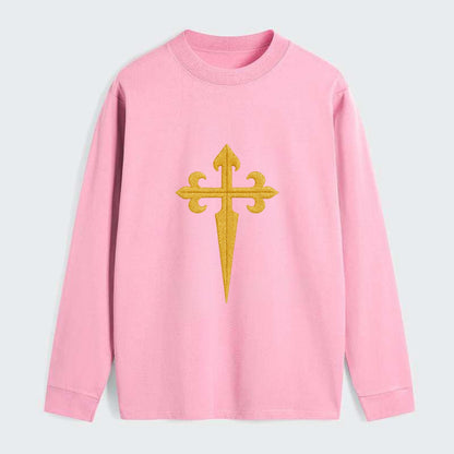 Order Of Santiago Cross - Classic Long Sleeve Shirt - Pink