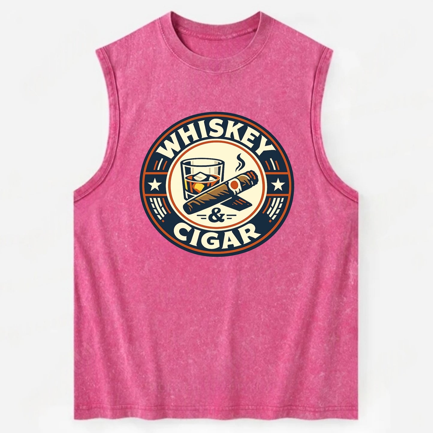 Sophisticated Spirits Emblem - Vintage Washed Tank - Pink