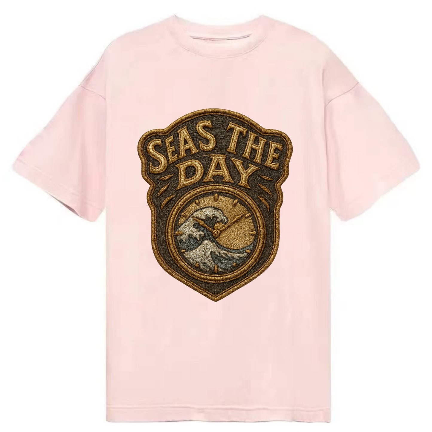 Seas The Day  - Classic T-shirt - Pink