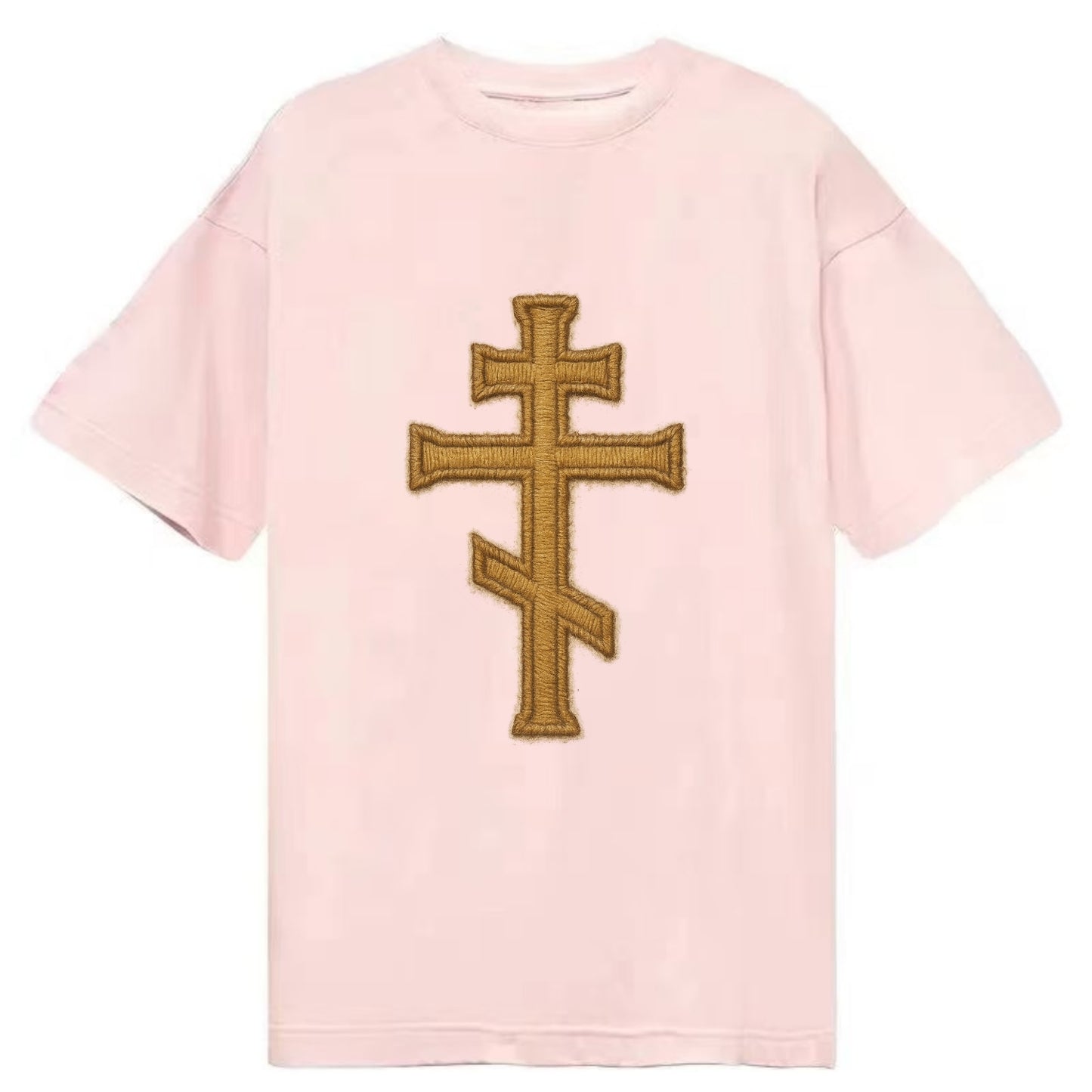 Orthodox Cross  - Classic T-shirt - Pink