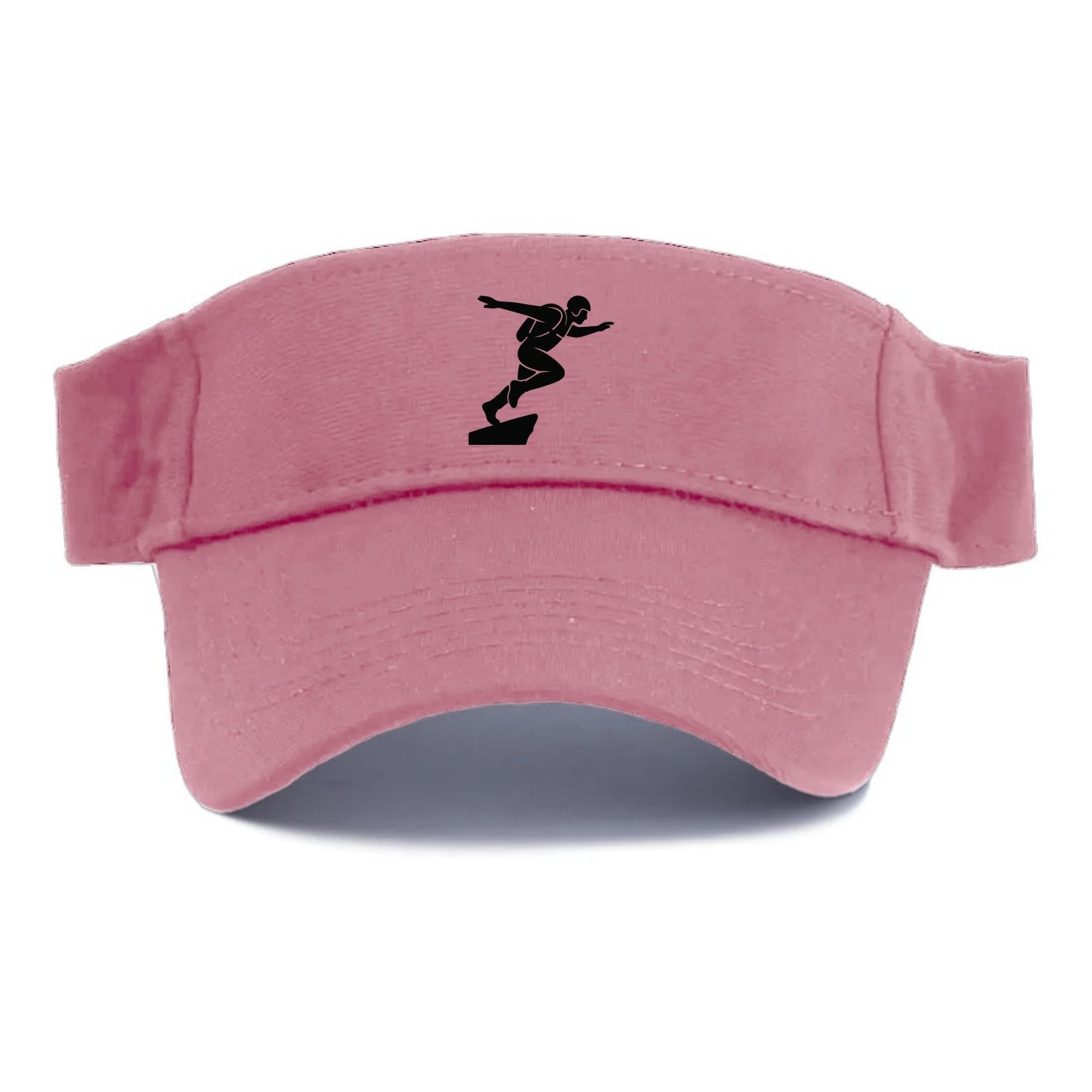 Base jumper launching off - Visor - Pink