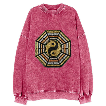 Bagua - Vintage Sweatshirt - Pink