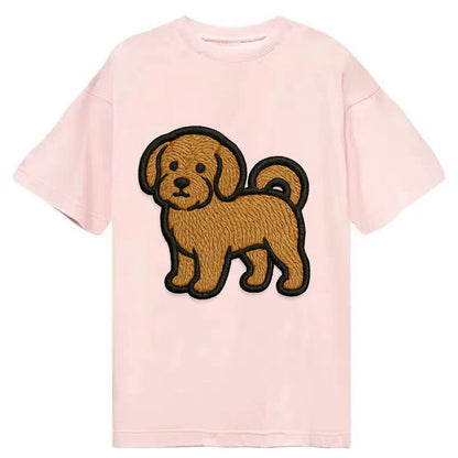 Havanese - Contemporary small dog design - Classic T-shirt - Pink