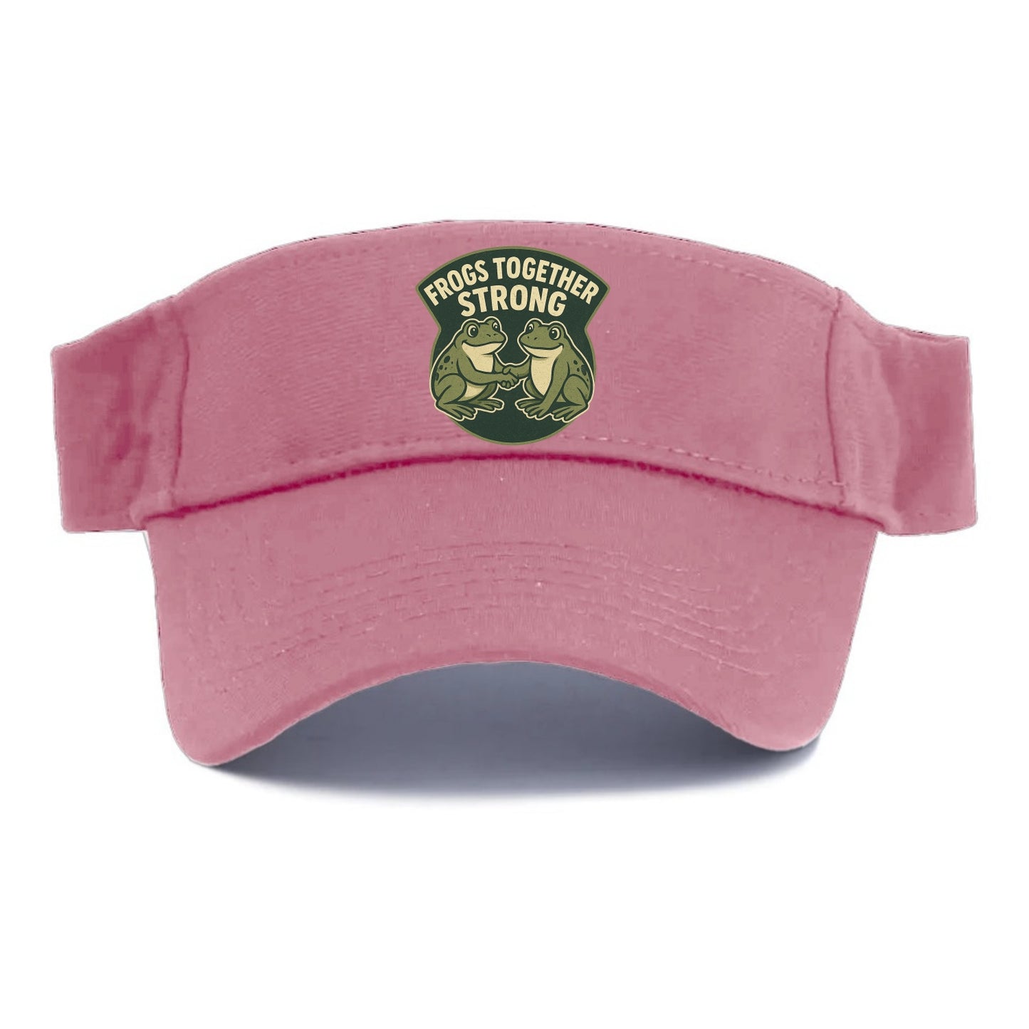 Frogs Together Strong 3 - Visor - Pink