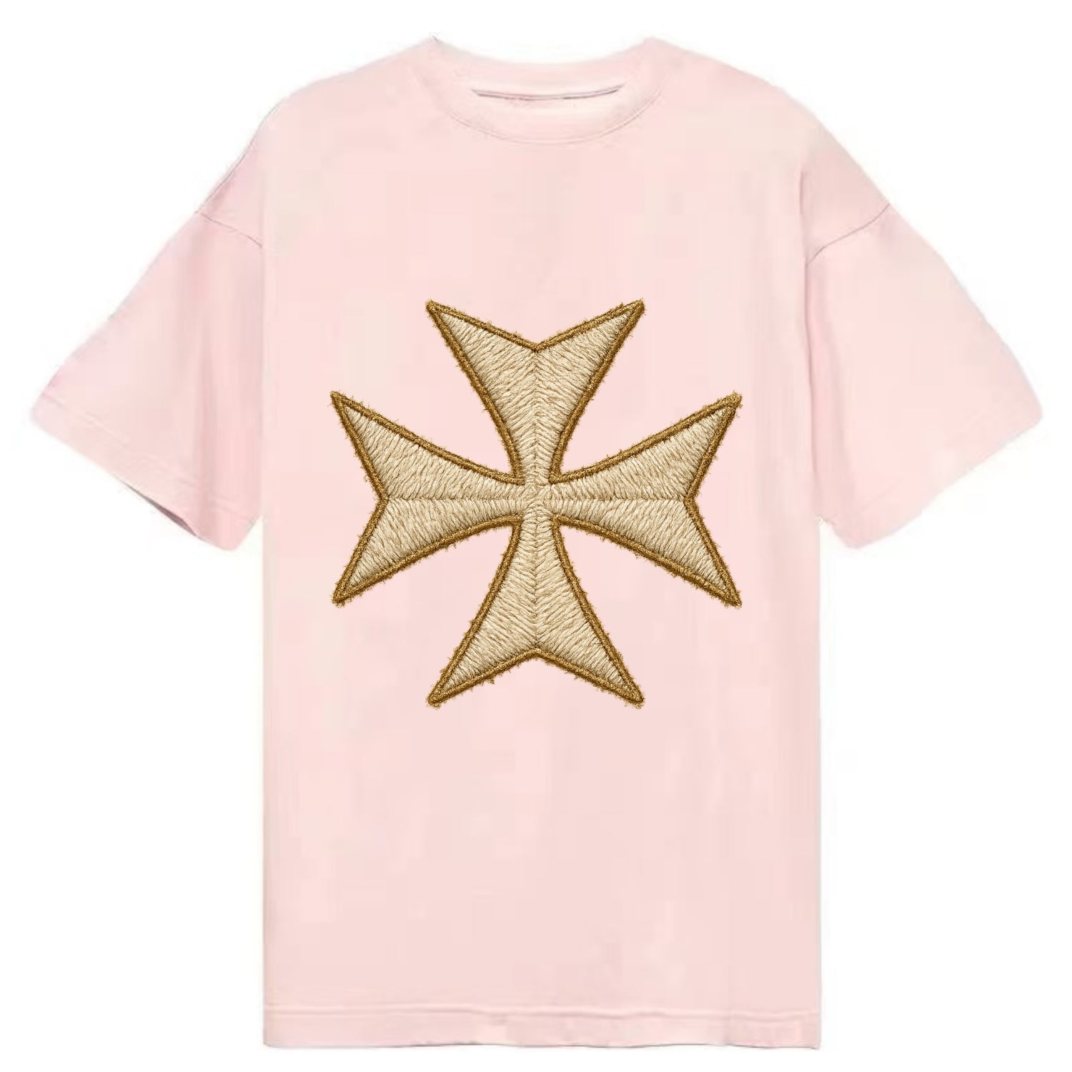 Hospitaller Cross  - Classic T-shirt - Pink