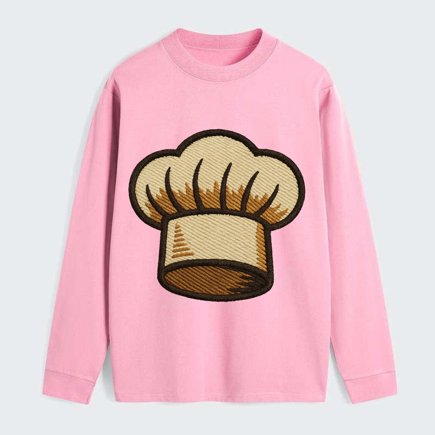 Chef Hat  - Classic Long Sleeve Shirt - Pink