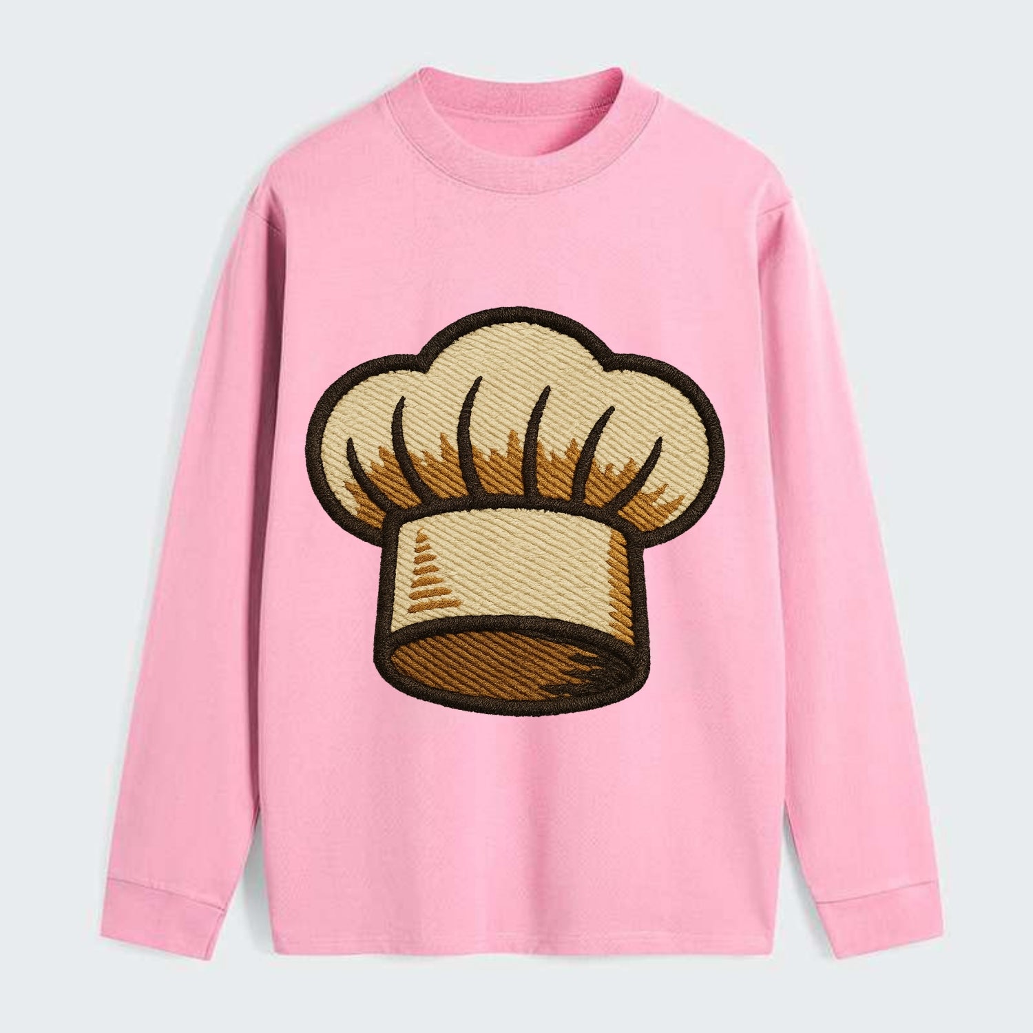 Chef Hat  - Classic Long Sleeve Shirt - Pink