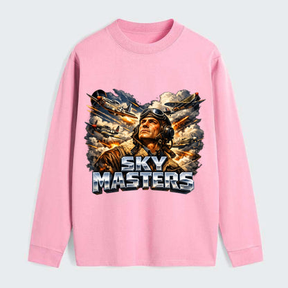 Sky Masters - Classic Long Sleeve Shirt - Pink