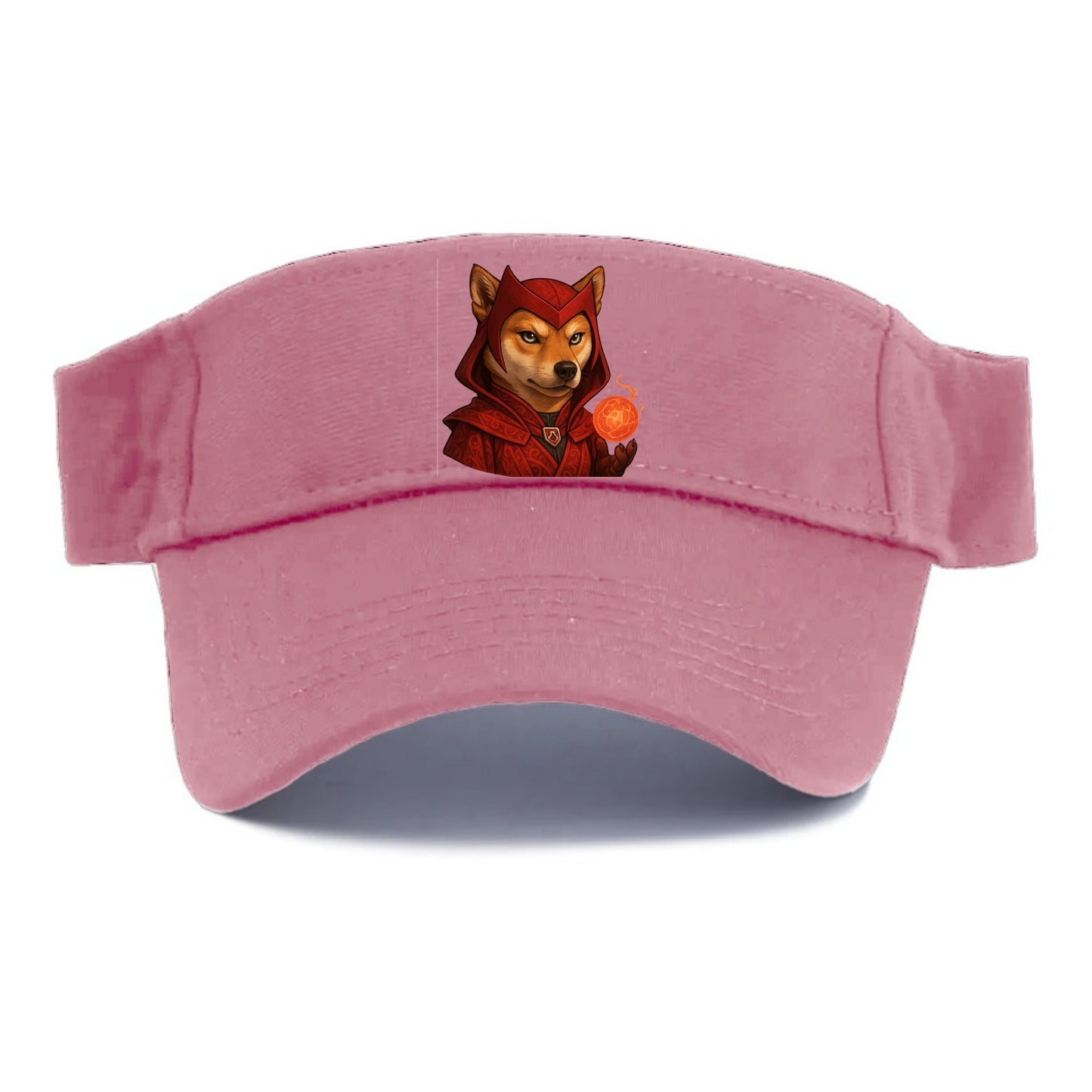 Shiba Inu Scarlet Witch  - Visor - Pink