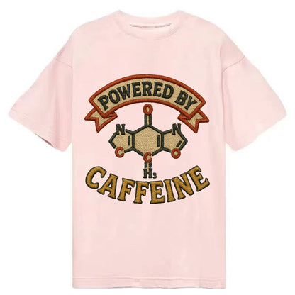 Powered By Caffeine  - Classic T-shirt - Pink