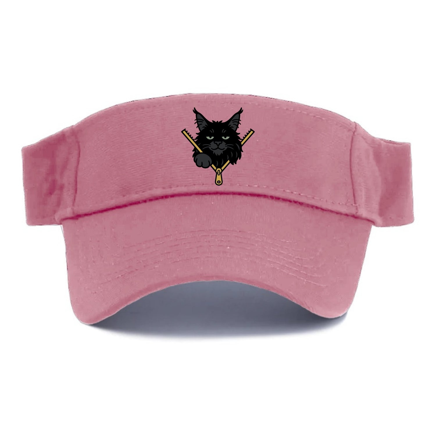 Black Maine Coon - Visor - Pink