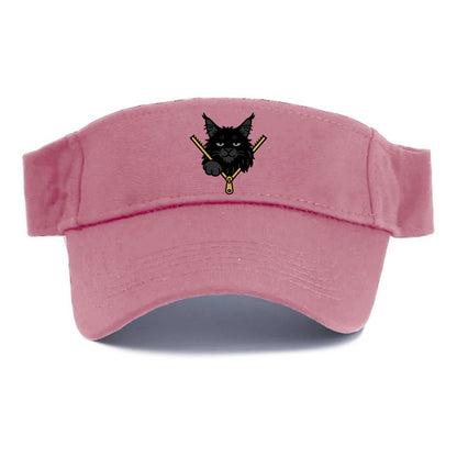 Black Maine Coon - Visor - Pink