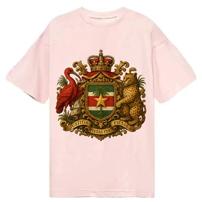 Suriname Star Emblem  - Classic T-shirt - Pink