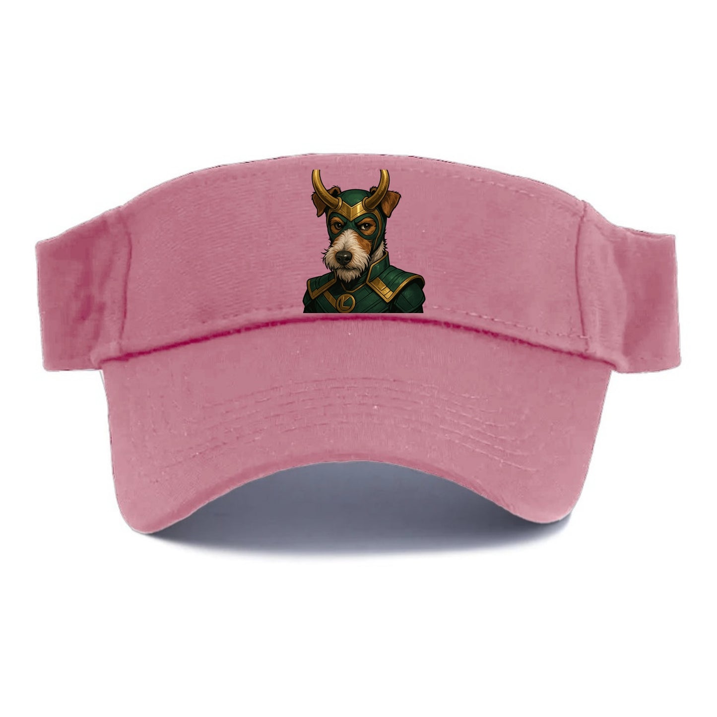Fox Terrier Loki  - Visor - Pink