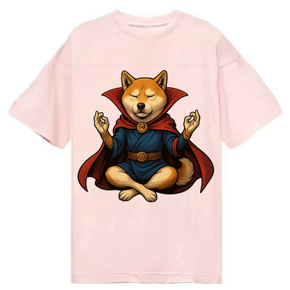 Shiba Inu Doctor Strange  - Classic T-shirt - Pink