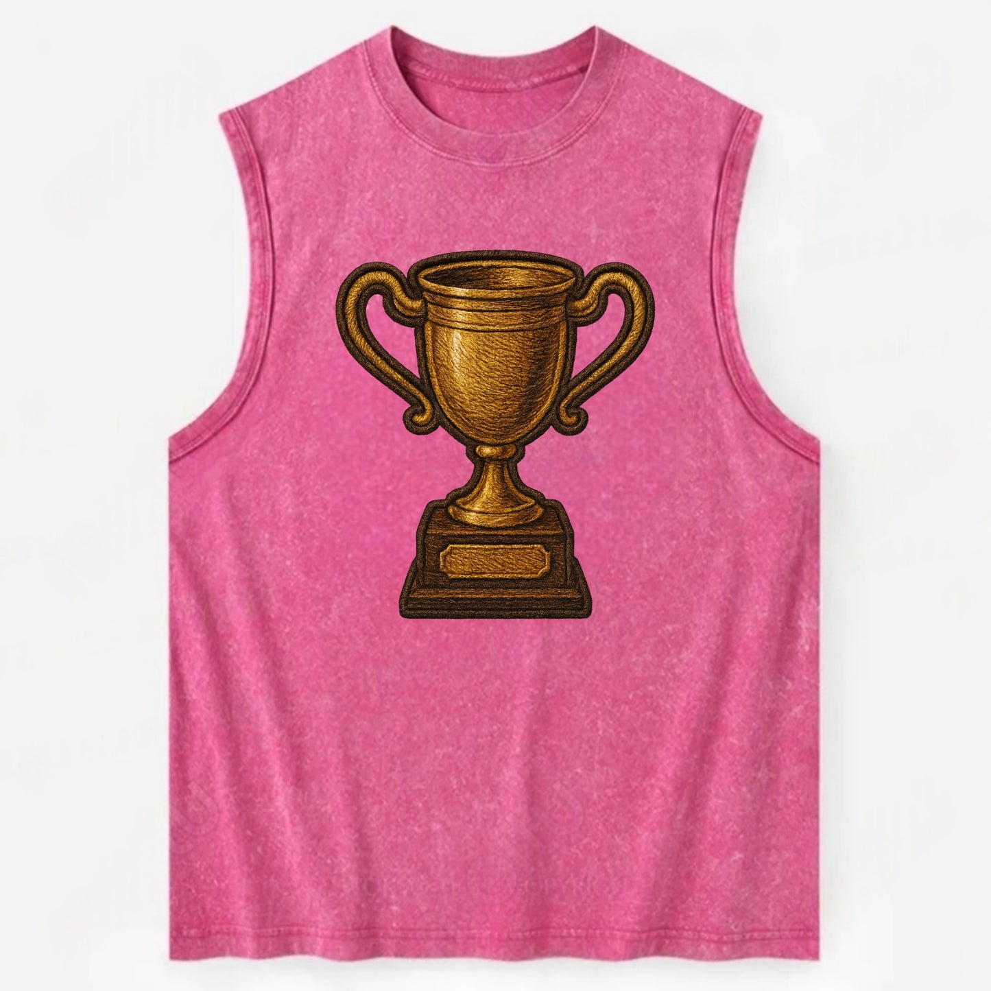 Trophy Cup  - Vintage Washed Tank - Pink