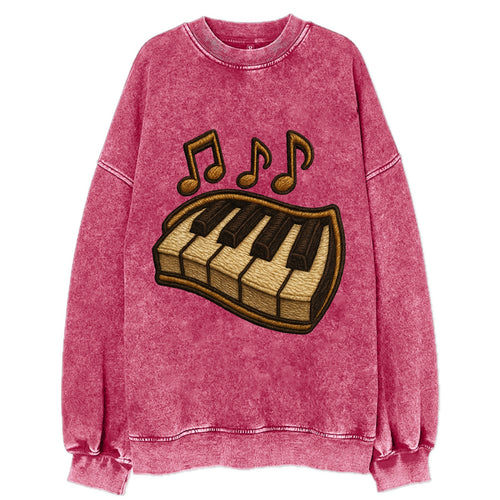 Piano Keys  - Vintage Sweatshirt