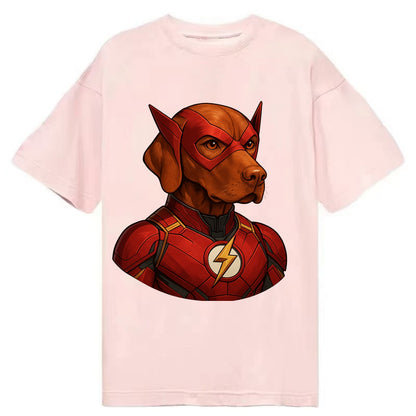 Vizsla Speed Hero  - Classic T-shirt - Pink