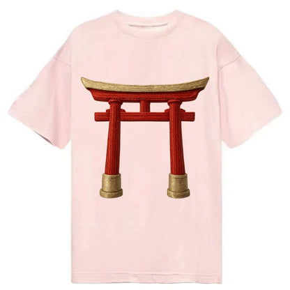 Japanese Torii Gate  - Classic T-shirt - Pink