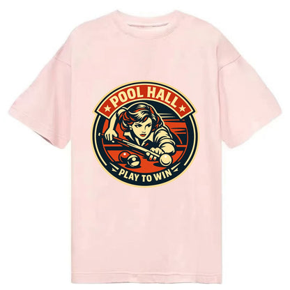 Cue Queen Emblem - Classic T-shirt - Pink