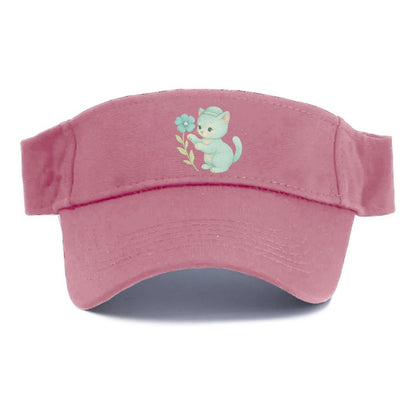 Aqua Kitten - Visor - Pink
