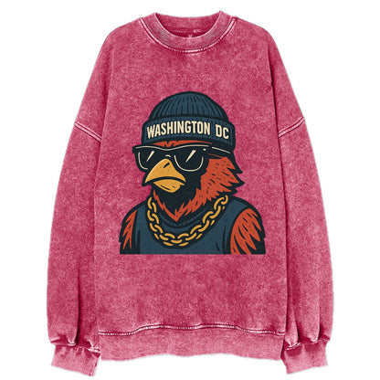 "cardinal" "washington Dc" "dc" "navy" "us East" - Vintage Sweatshirt - Pink