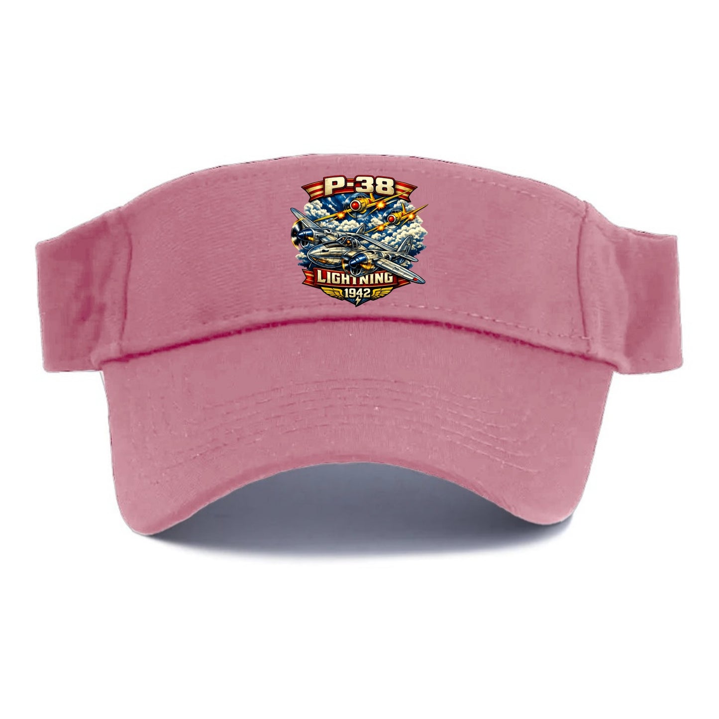 P 38 Lightning - Visor - Pink