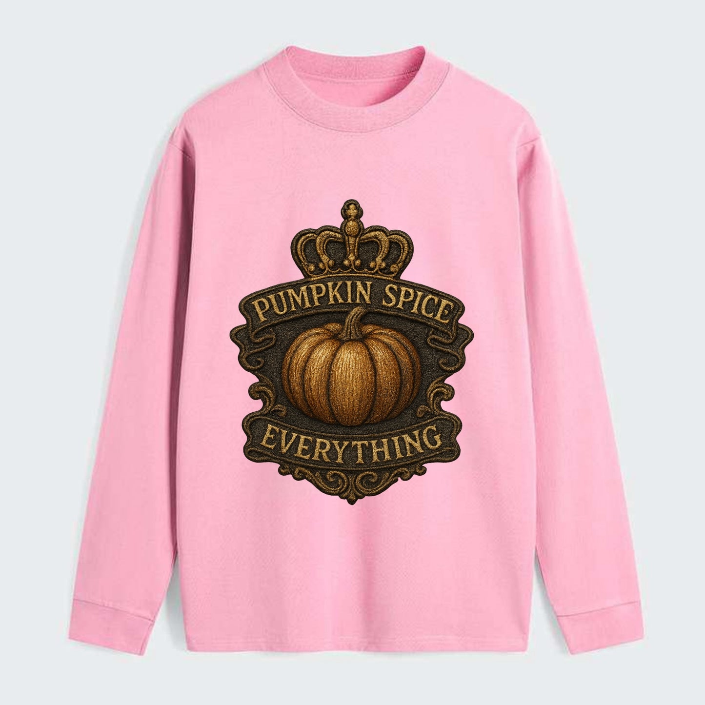 Pumpkin Spice Everything  - Classic Long Sleeve Shirt - Pink