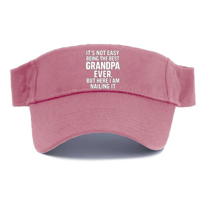 It's not easy being the best GRANDMA ever, but here I am nailing it - Visor - Pink